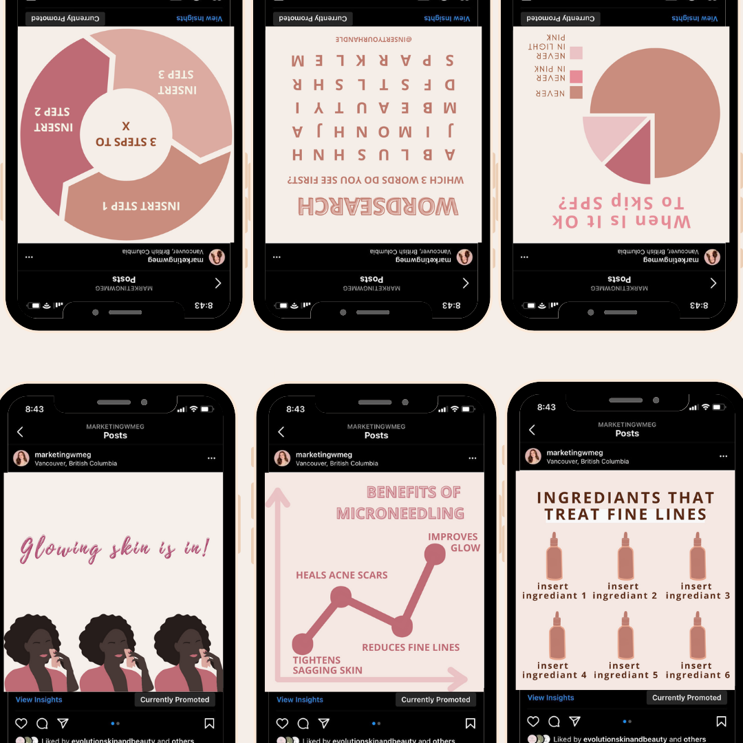 Canva Tips for Estheticians