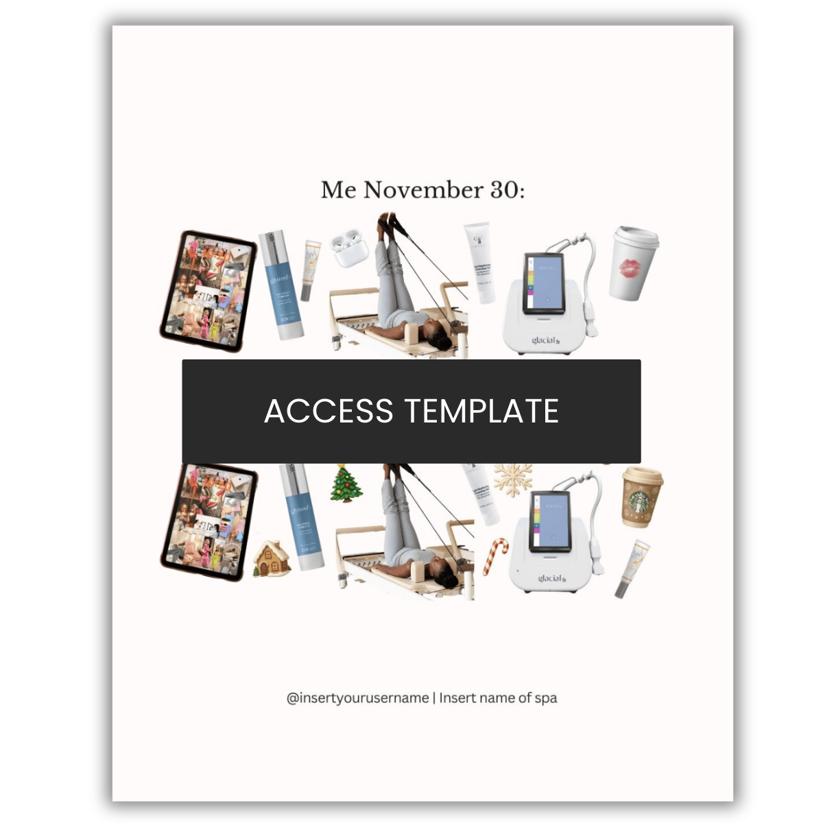 November 30 vs December 1 Graphic | Product Recs
