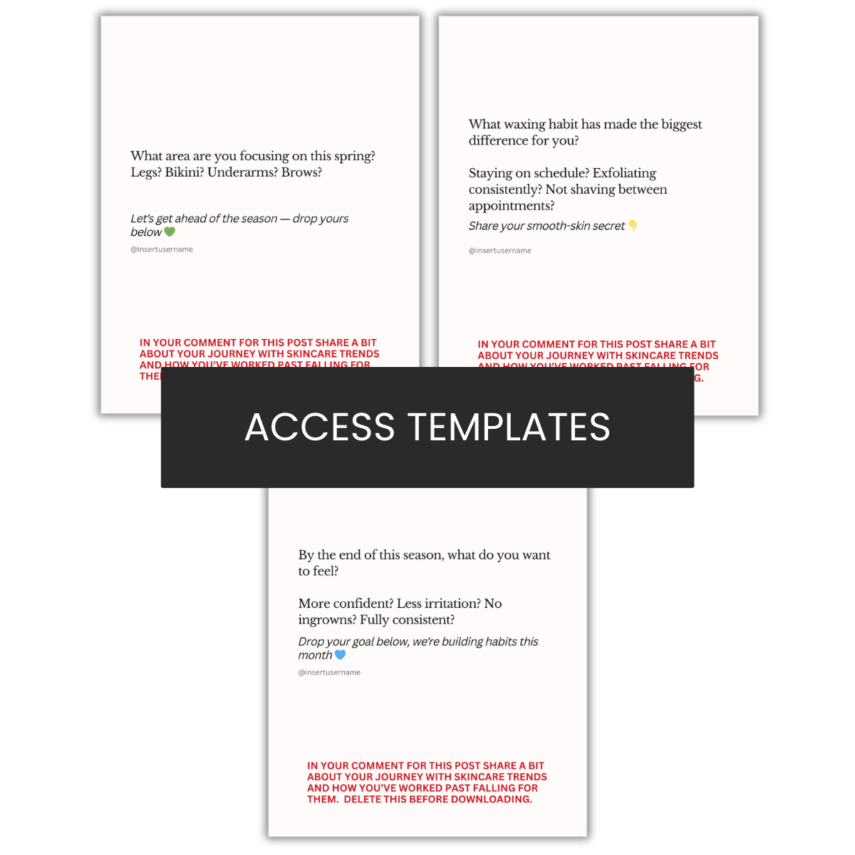 Community Post Graphics March