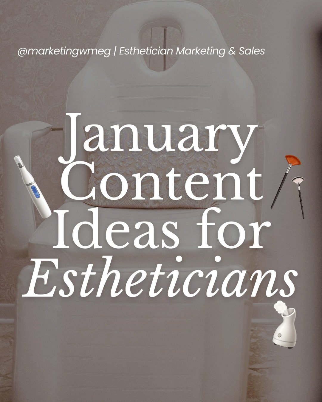Save this guide for future content ideas this month! 🥰
After the holidays, most clients feel overwhelmed. Their skin feels off. Their routine feels random. And they&rsquo;re not looking for trends, they&rsquo;re looking for clarity. 

That&rsquo;s w