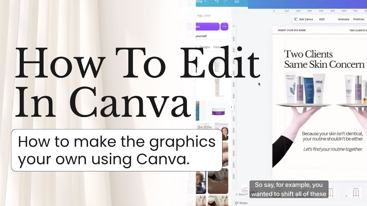 How To Use &amp; Edit In Canva 