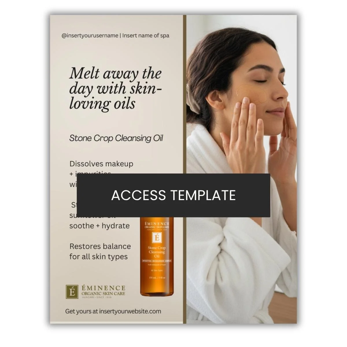 Eminence Stone Crop Cleansing Oil