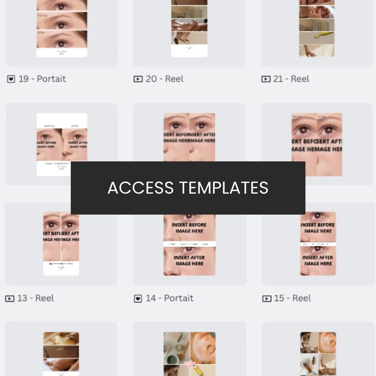 Before & After Templates