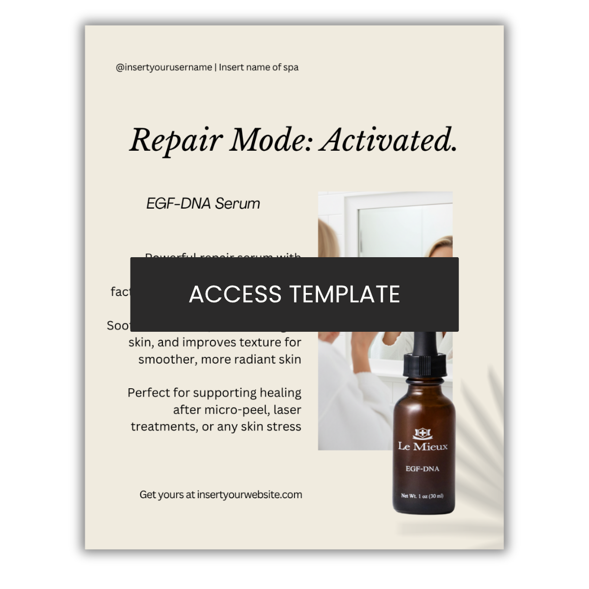 Le Mieux EGF-DNA Serum