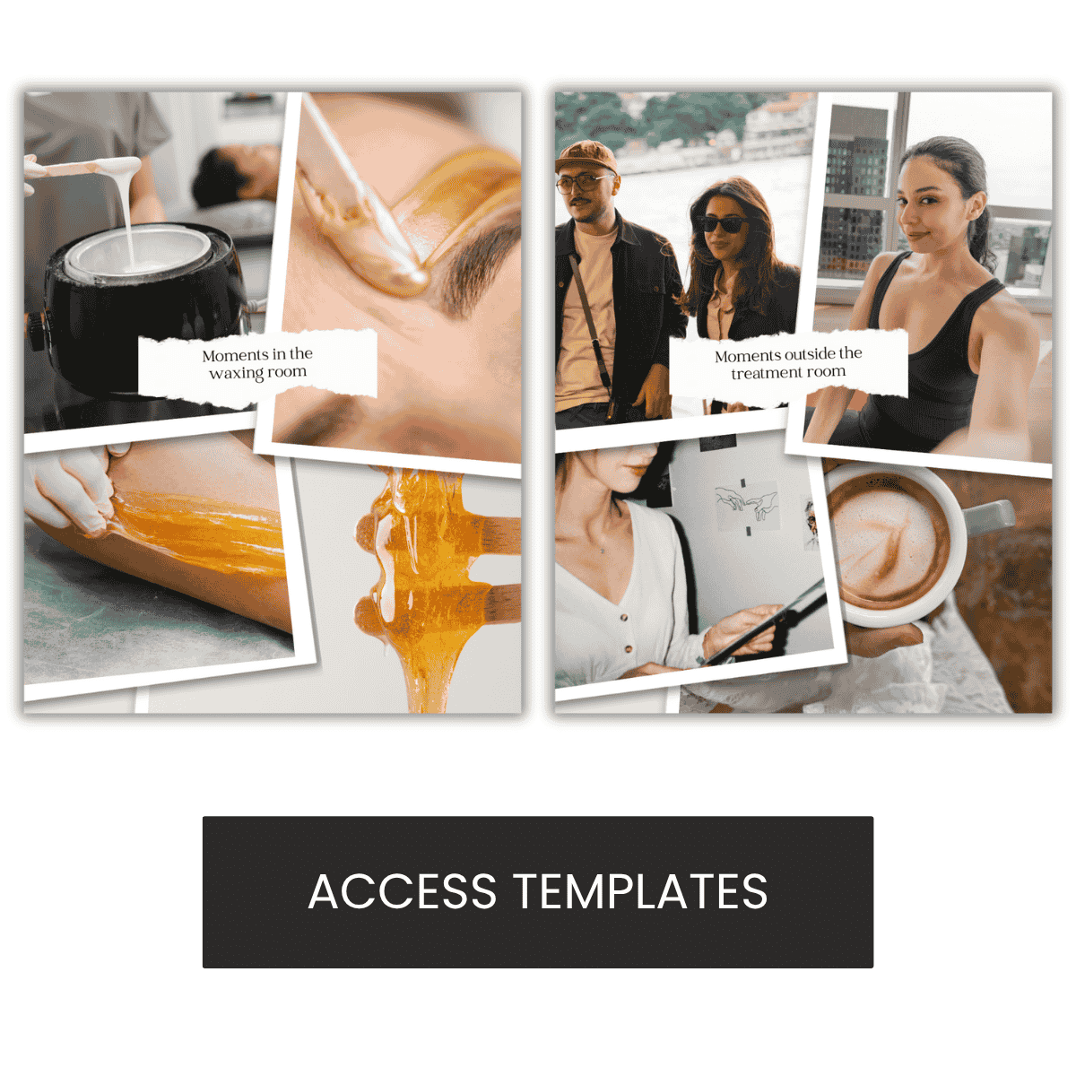 Moments in the waxing room vs moments at home Carousel | About Me