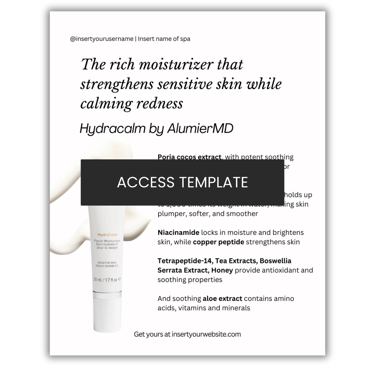 Hydracalm by AlumierMD