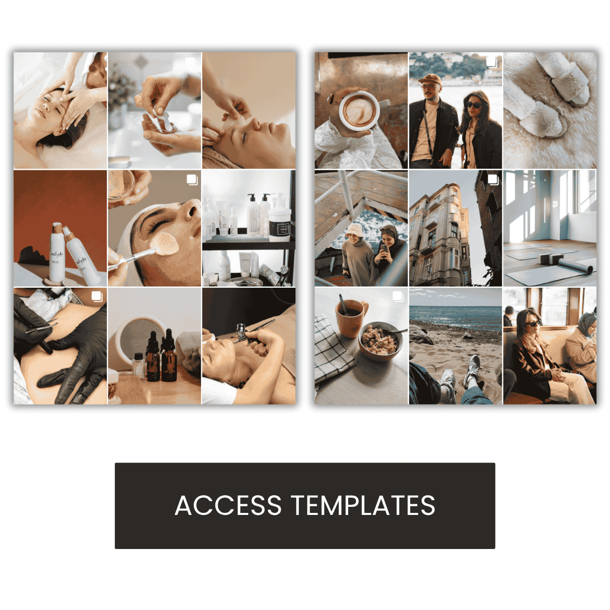 Work Feed VS. Personal Feed Carousel