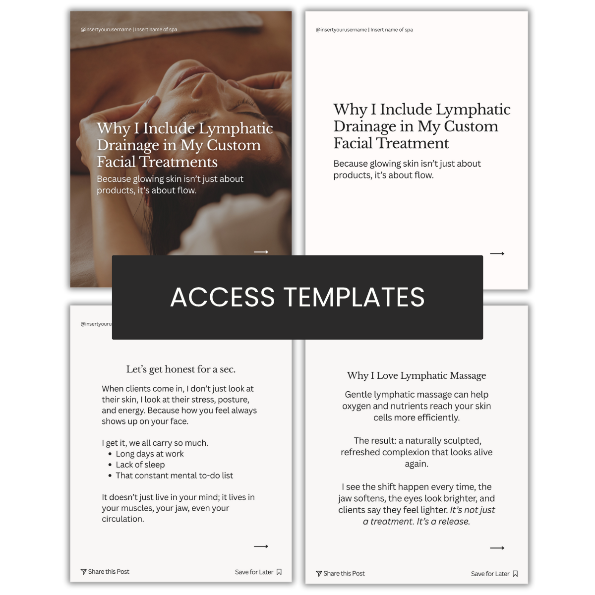 Lymphatic Carousel | Why I Include Lymphatic Drainage in My Custom Facial Treatment