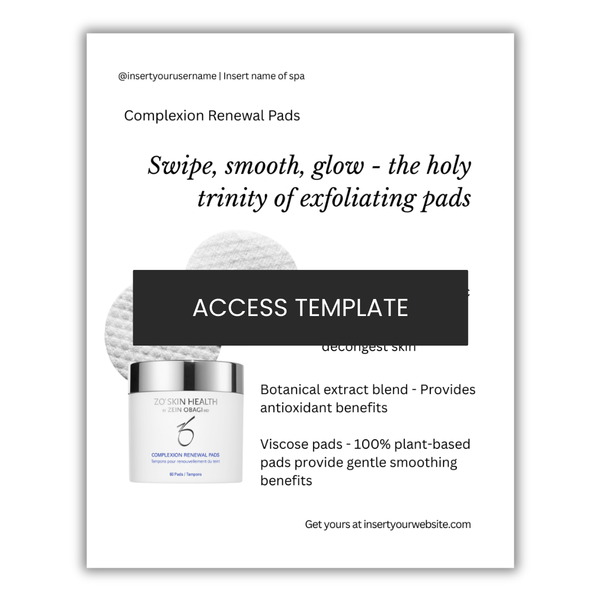 Zo Complexion Renewal Pads