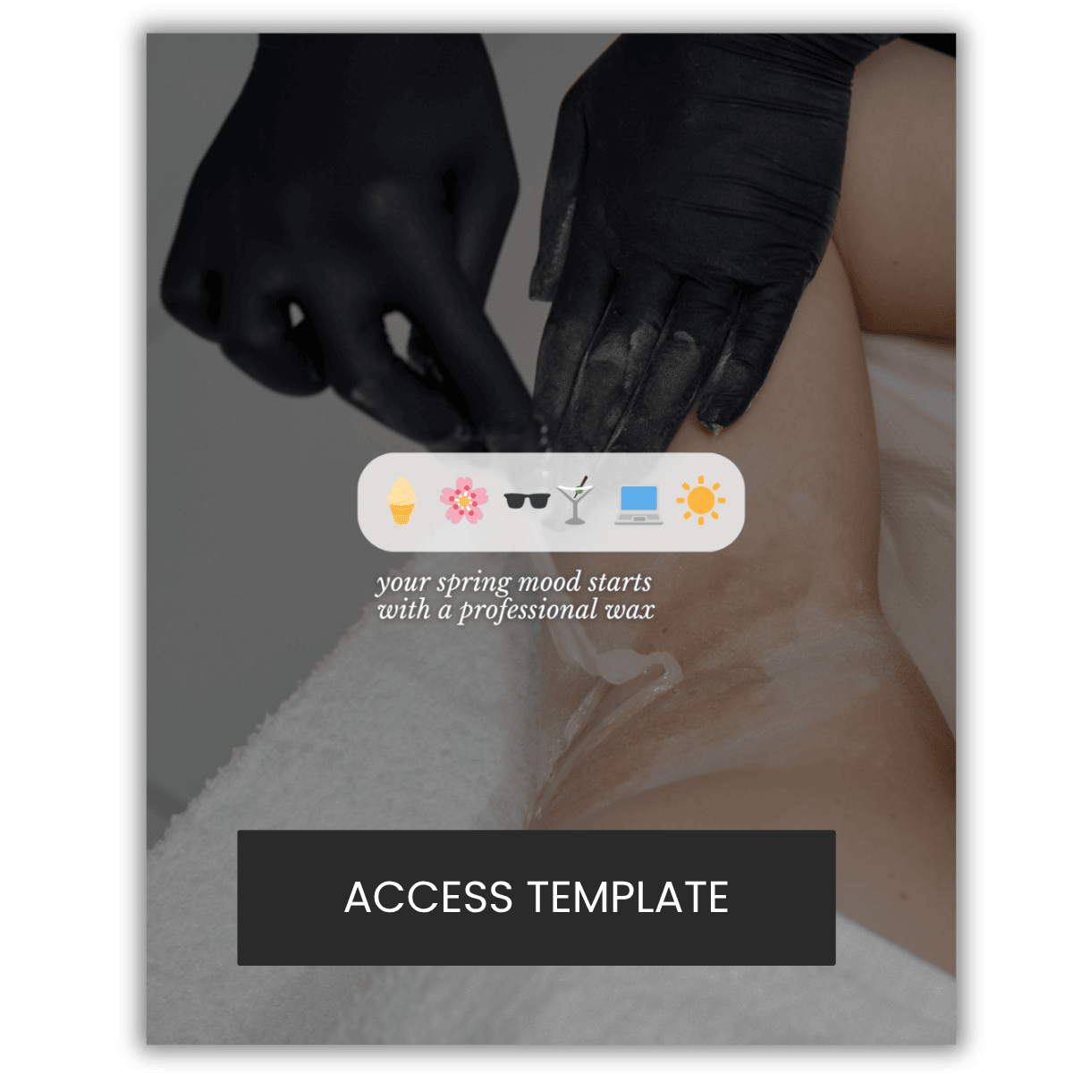 Spring Mood Wax Graphic