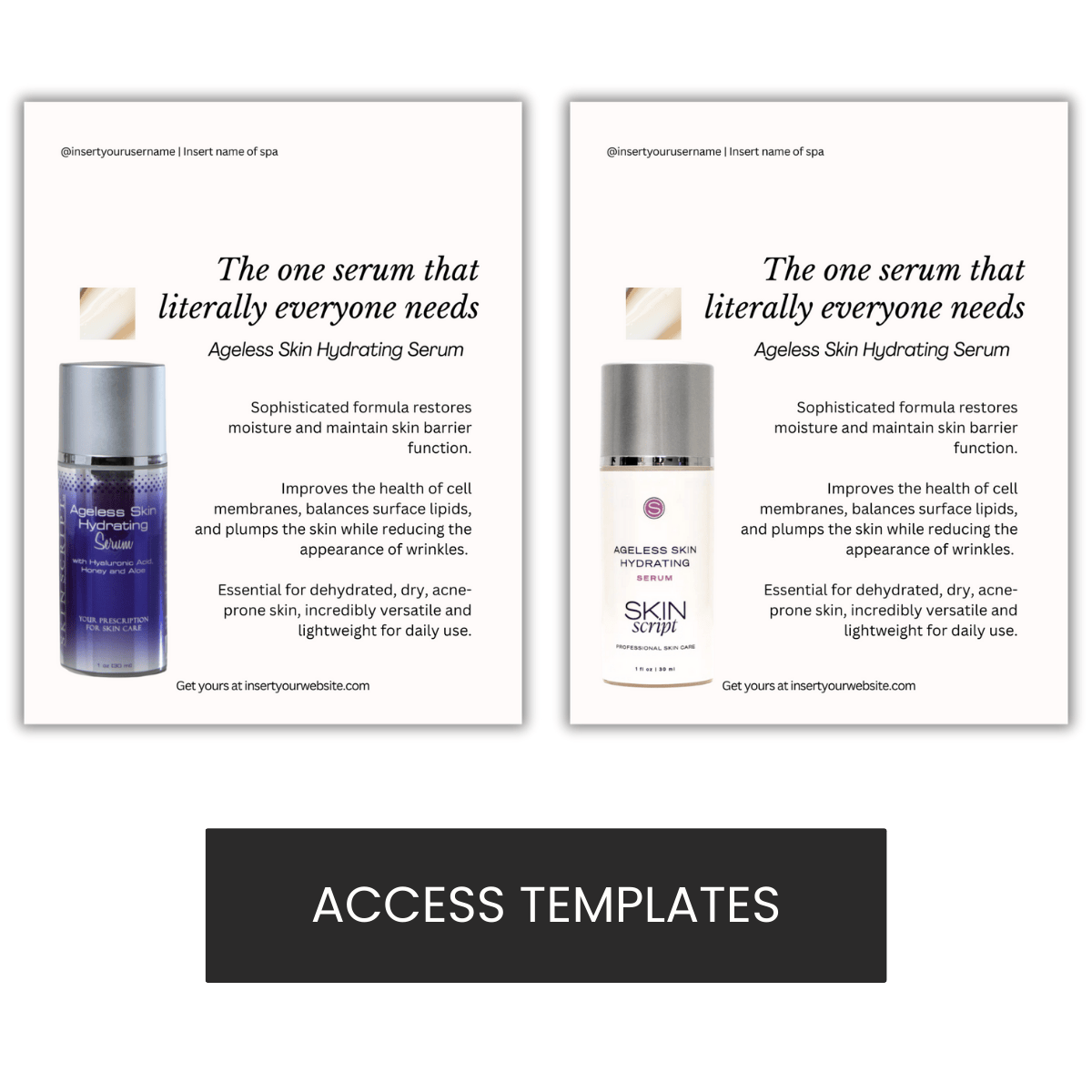 Skin Script Ageless Skin Hydrating Serum