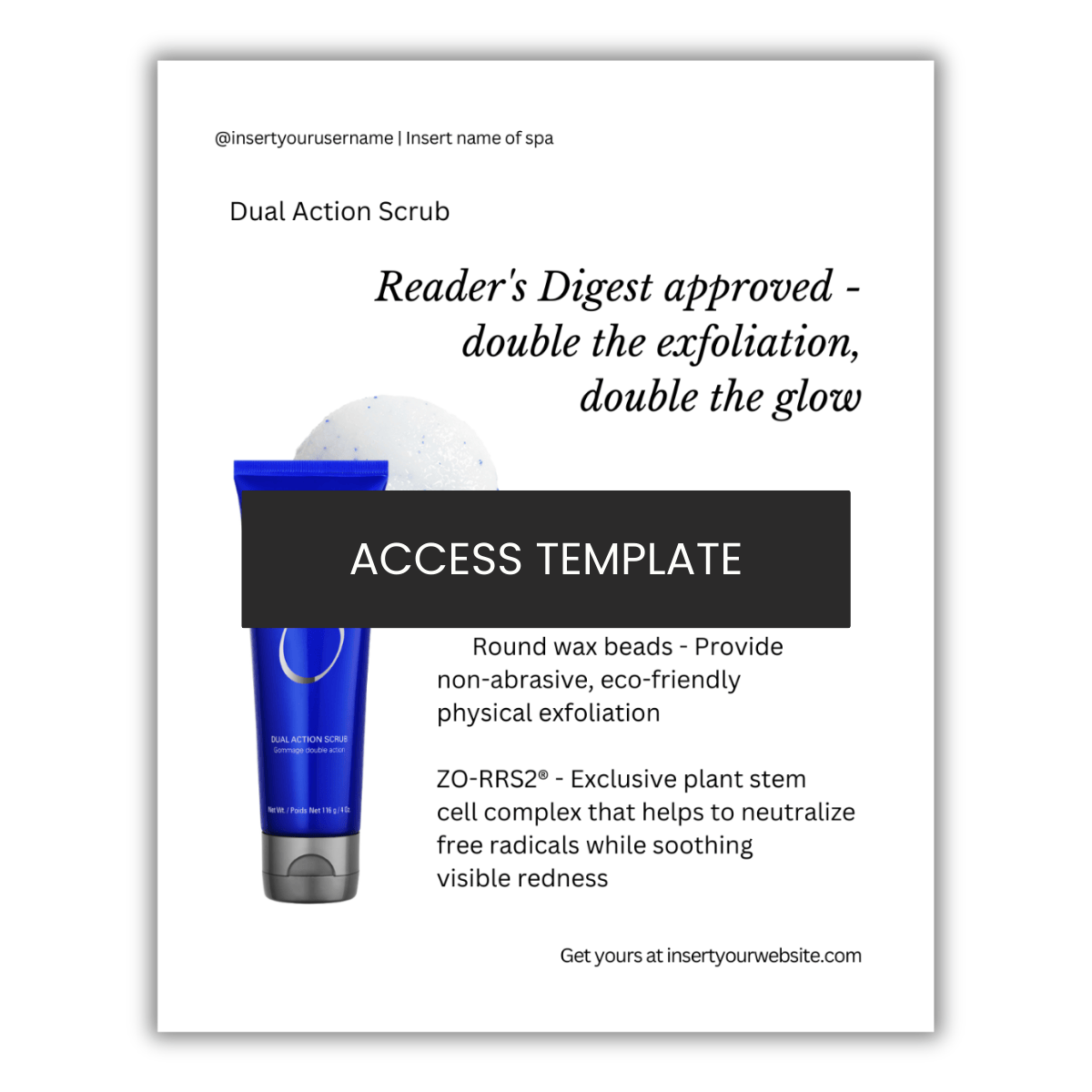 Zo Dual Action Scrub