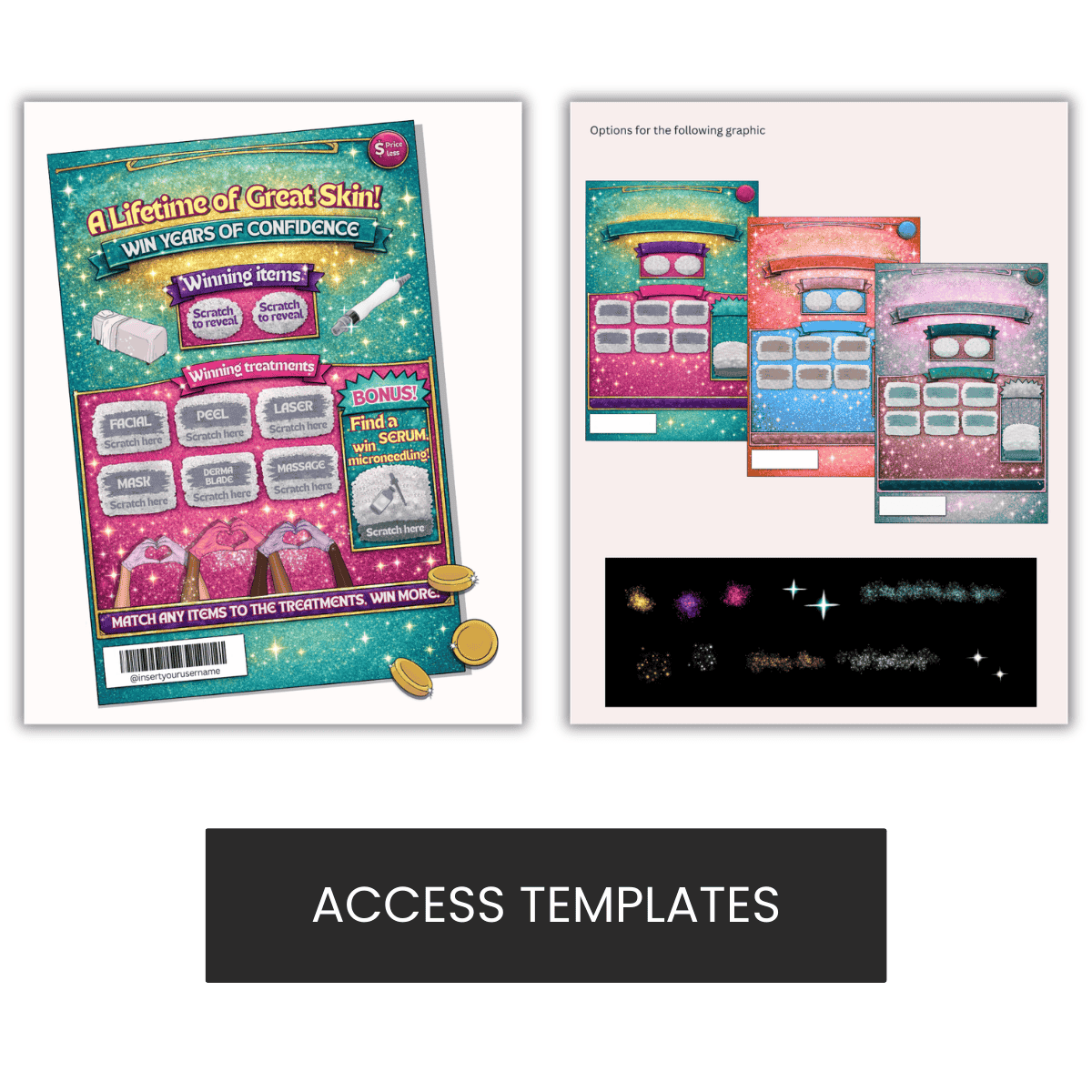 Scratch Card Illustration