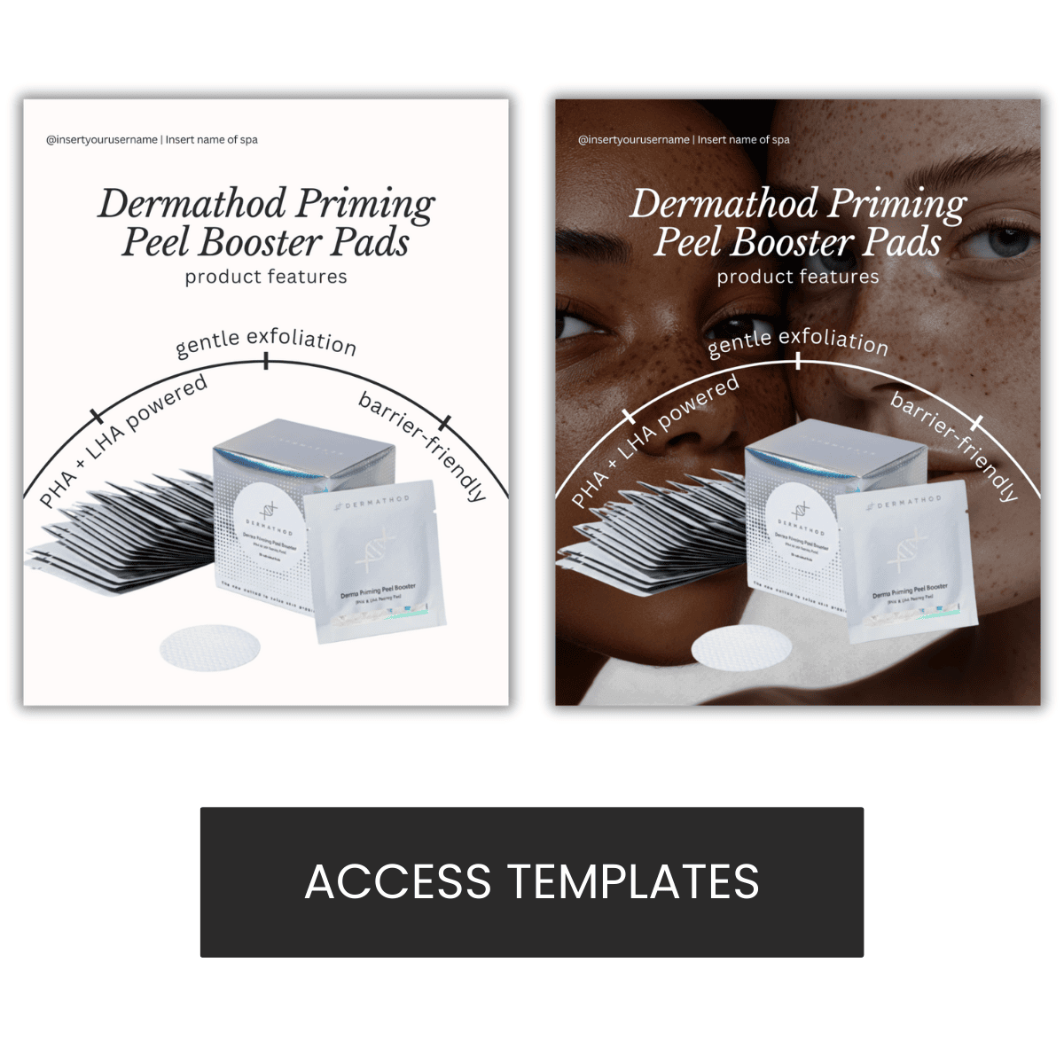 Dermathod Priming Peel Booster Pads