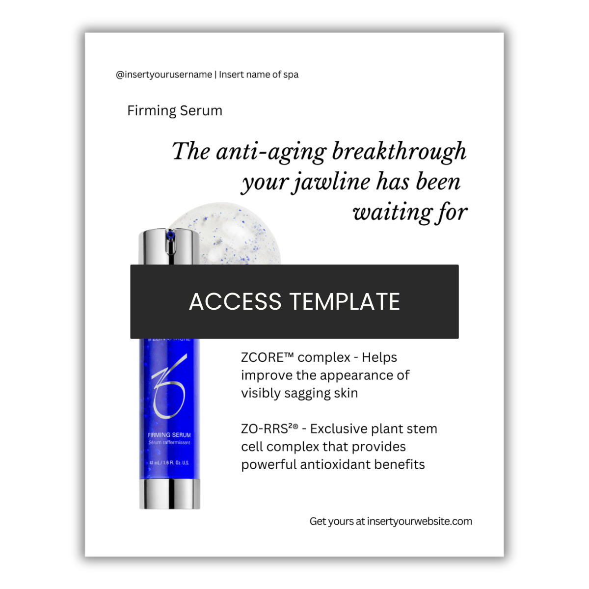 Zo Firming Serum