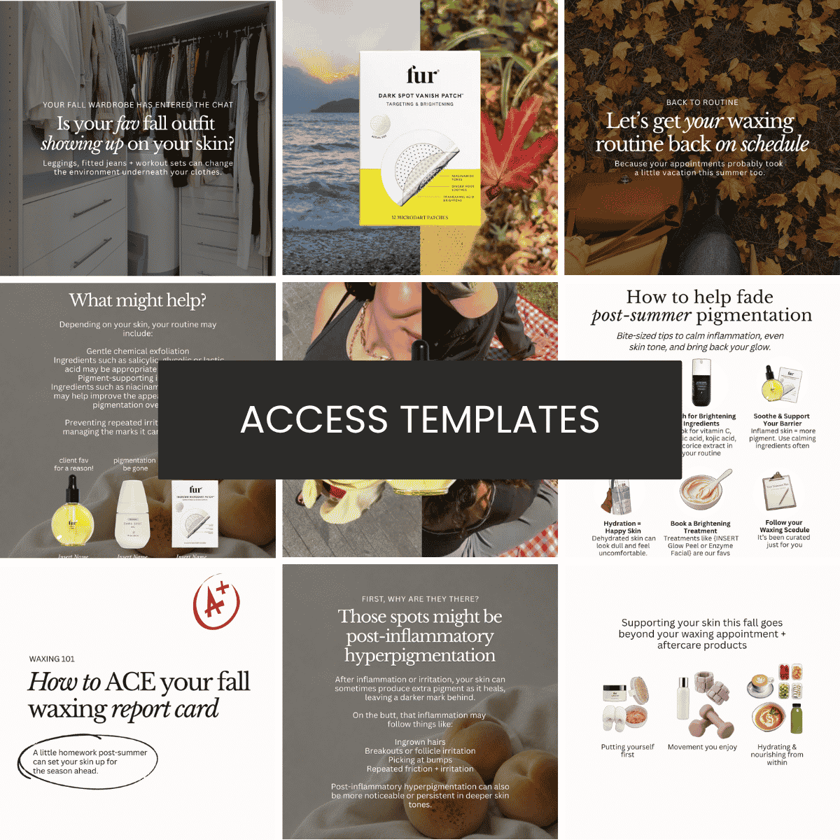 All September Themed Templates (August 25 Additions)