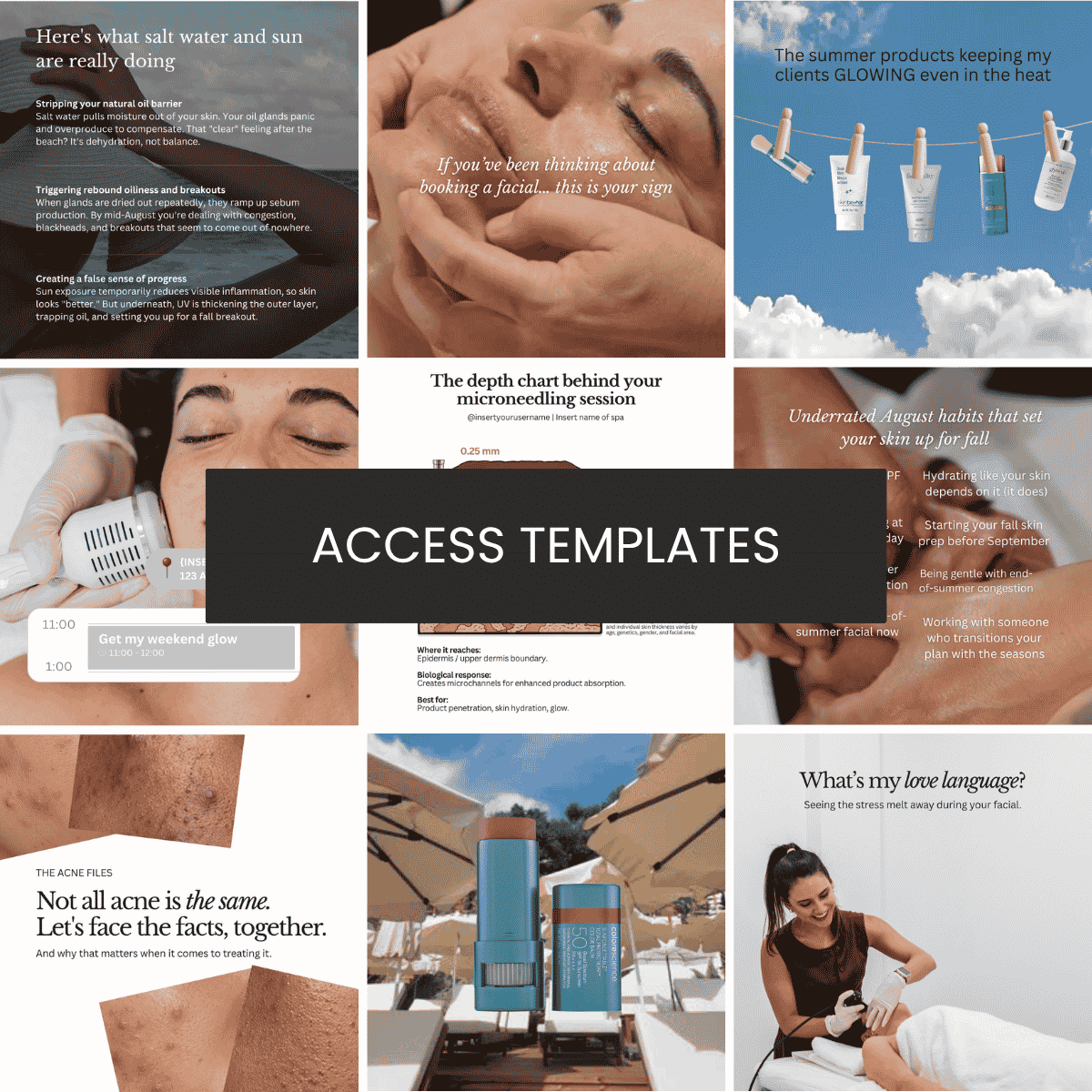 All August Themed Templates (July 25 Additions)