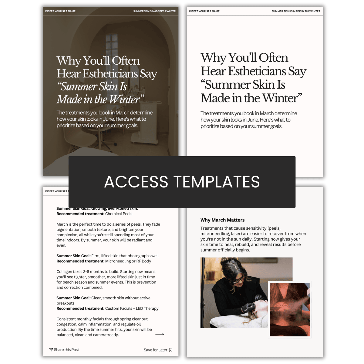 Why You’ll Often Hear Estheticians Say “Summer Skin Is  Made in the Winter” Carousel