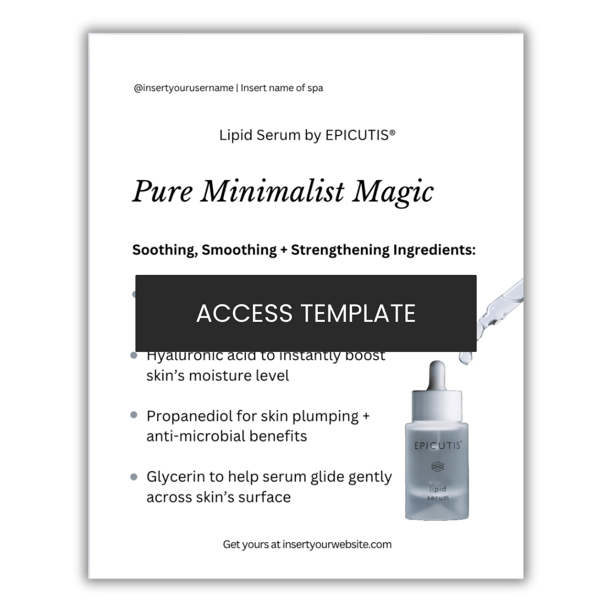 Epicutis Lipid Serum