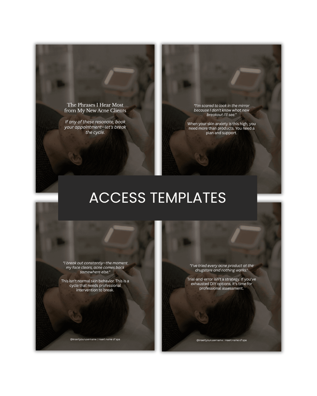 The Phrases I Hear Most from My New Acne Clients Acne Carousel