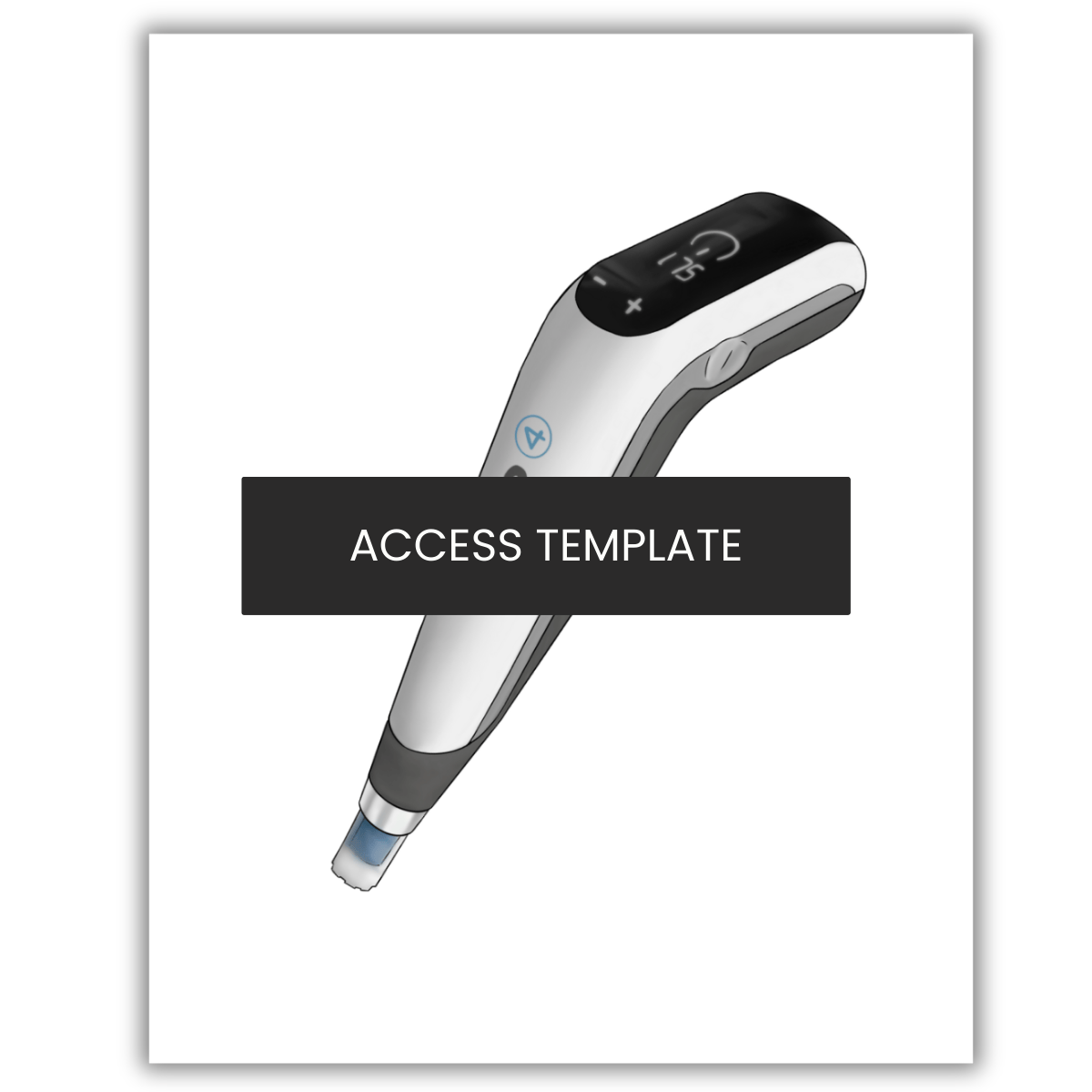 DP4 Microneedling Pen Illustration