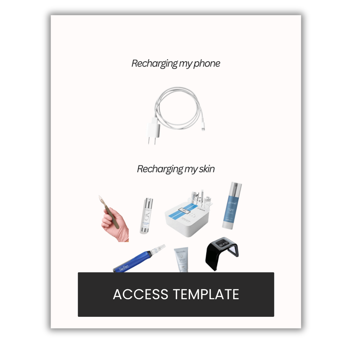 Skin Charger Graphic