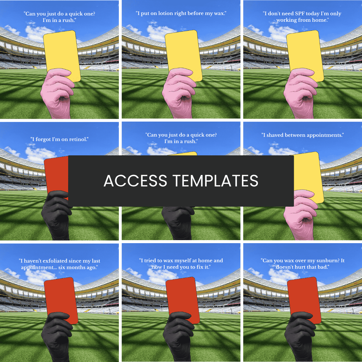 FIFA Yellow & Red Card Carousel