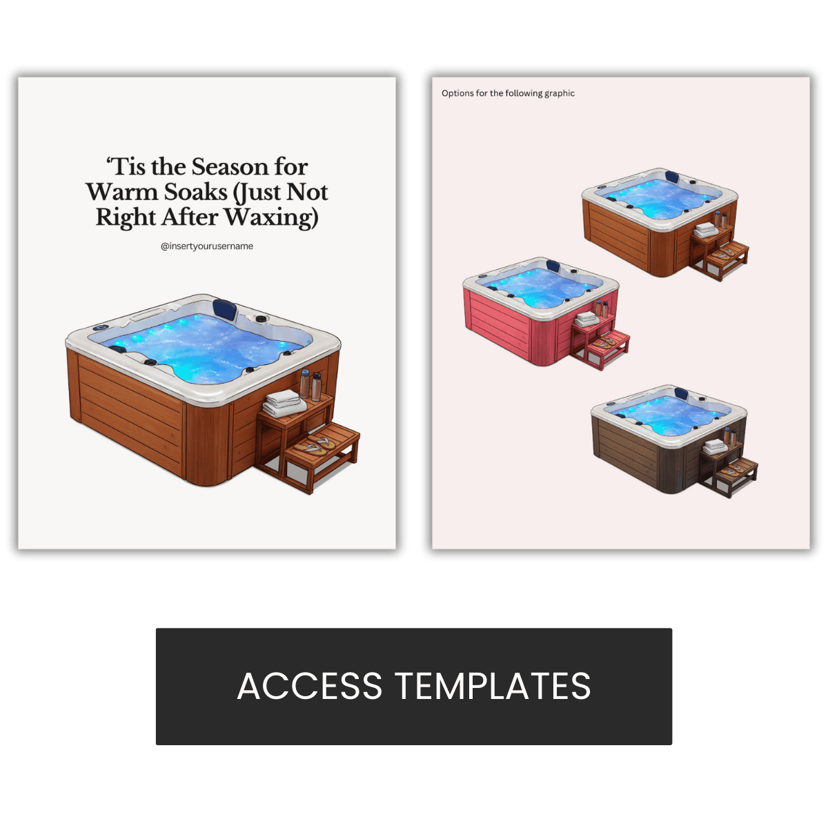 Hot Tub Illustration