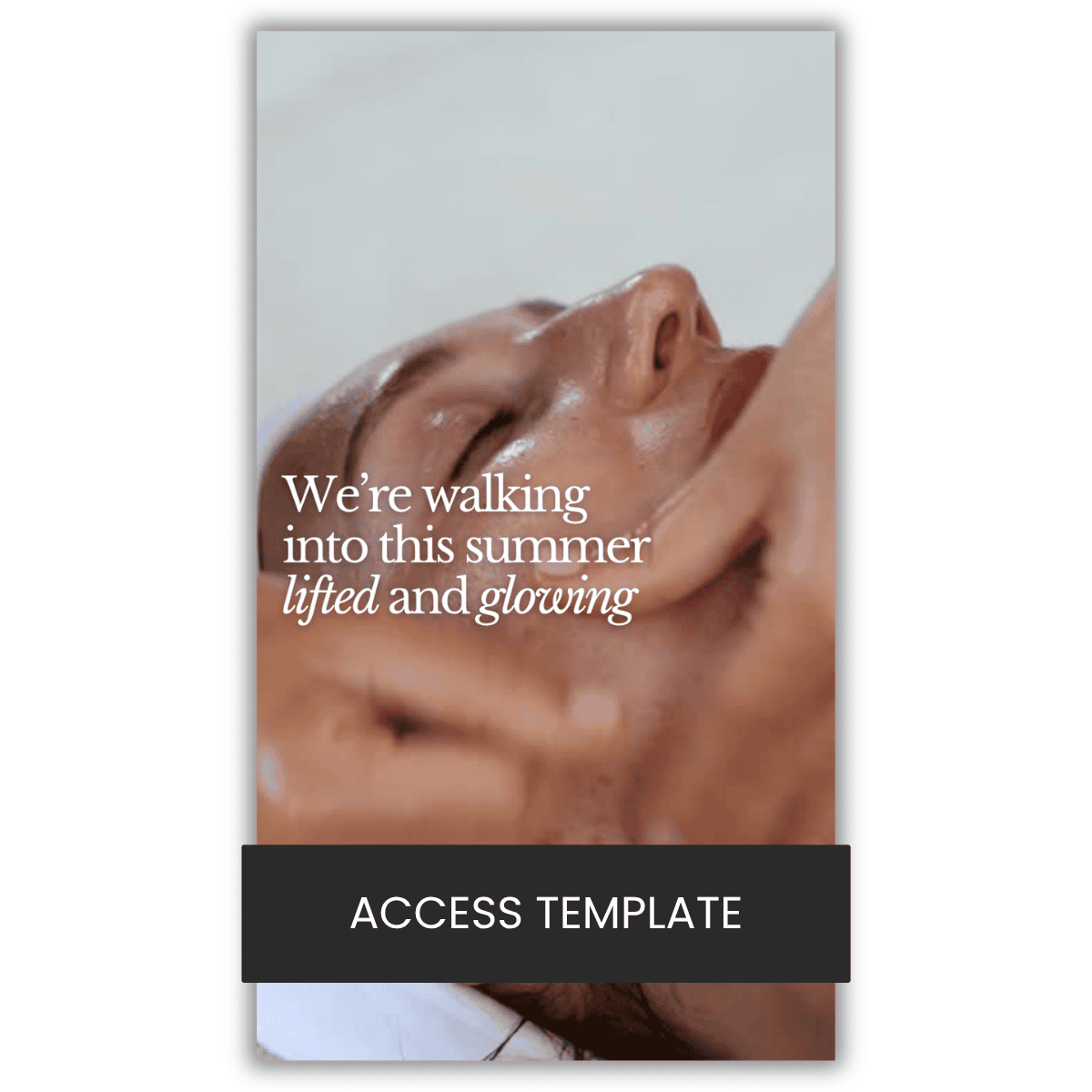 We’re walking into this summer lifted and glowing Reel Template