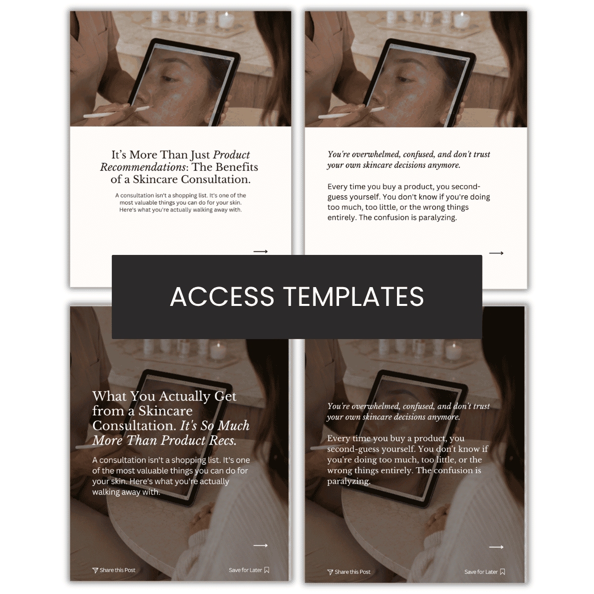 It's So Much More Than Product Recs. In-Person Consultation Carousel