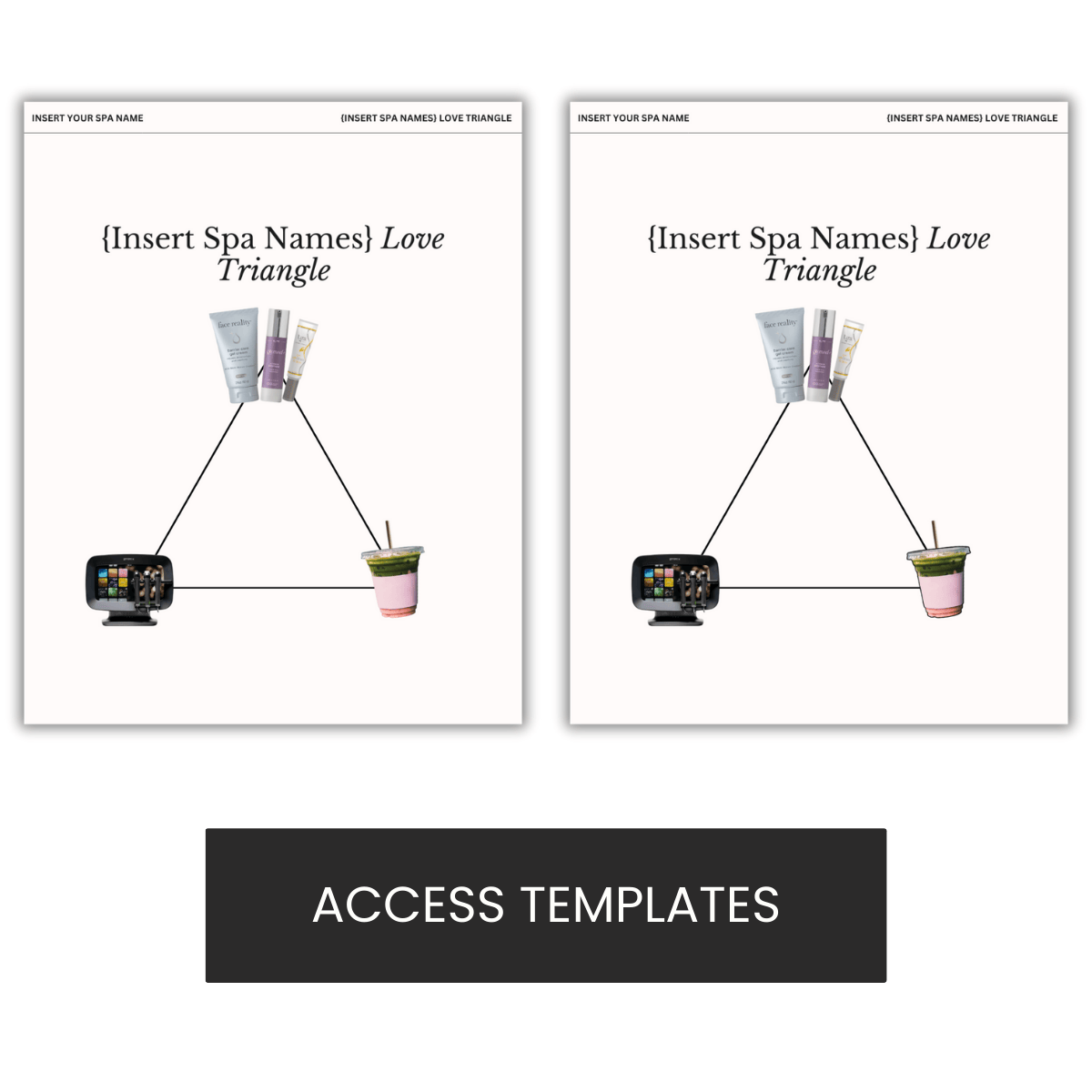 Love Triangle Graphic | Product Recs