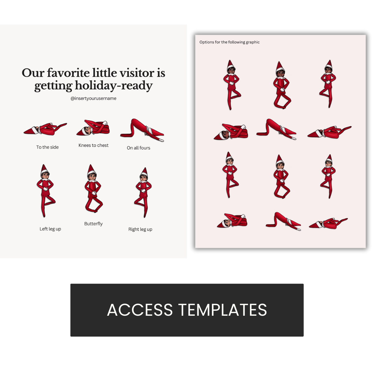 Elf on the Shelf Illustration