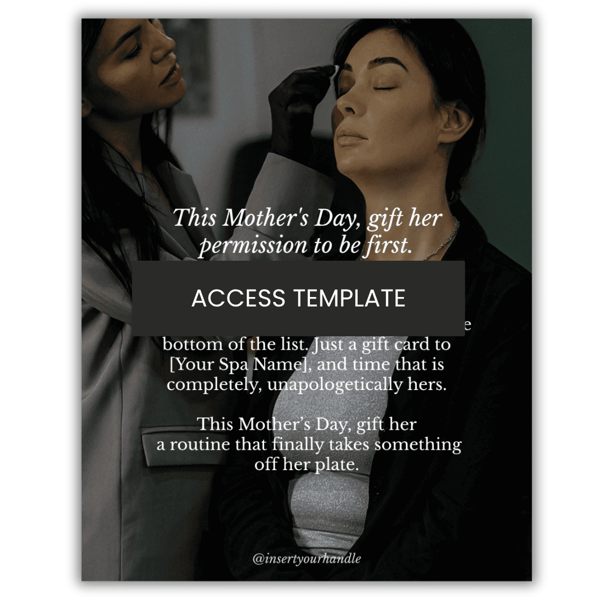 Mother's Day Gift Card Graphic