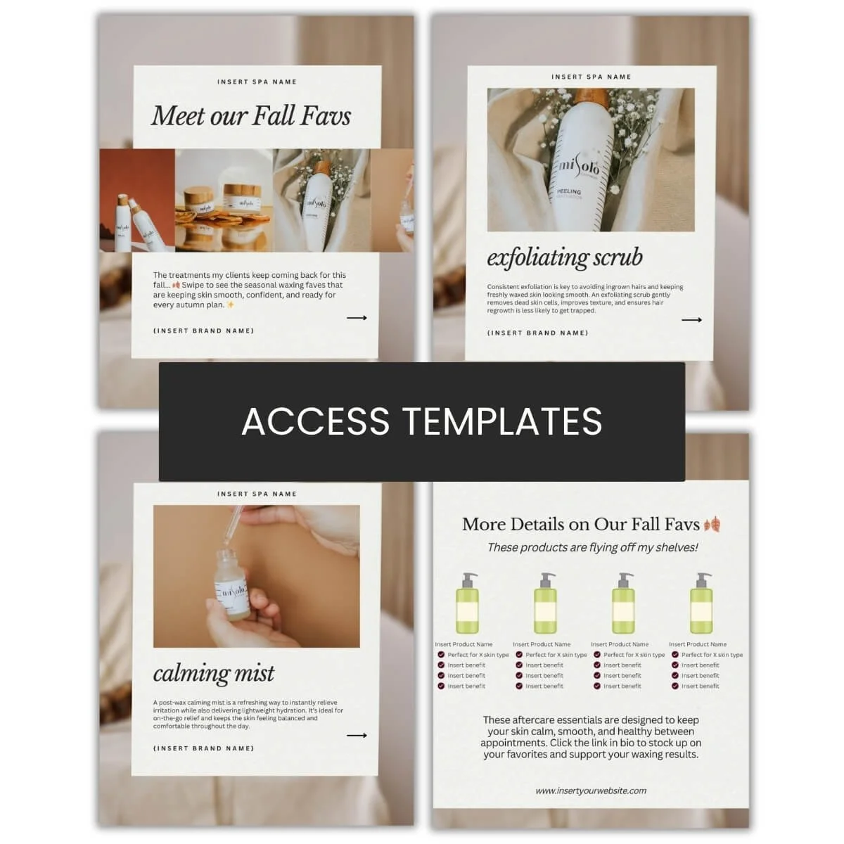 Fall After-care Bff's Product Recs Carousel