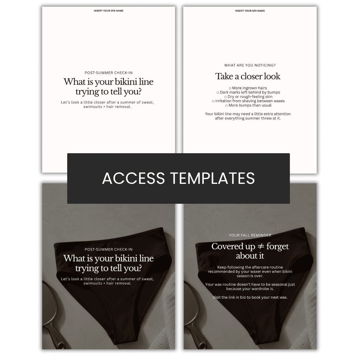 What is your bikini line trying to tell you? Carousel