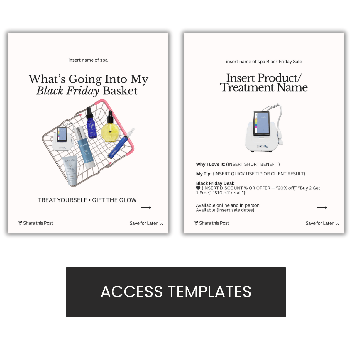 Black Friday Basket Carousel | Product Recs