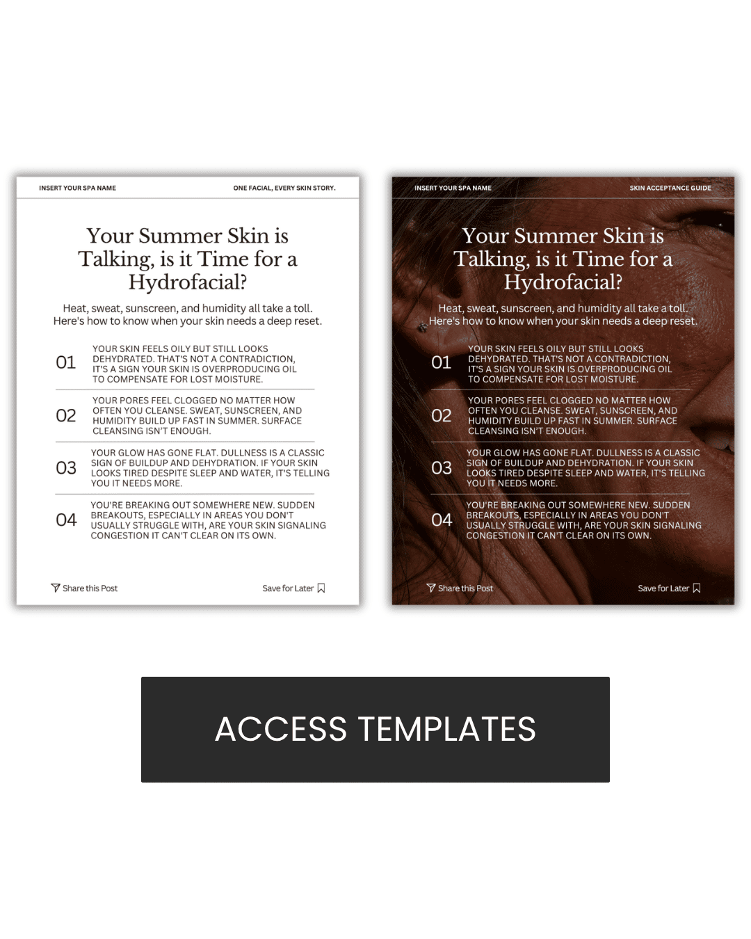 Your Summer Skin is Talking...Hydrofacial? Graphic