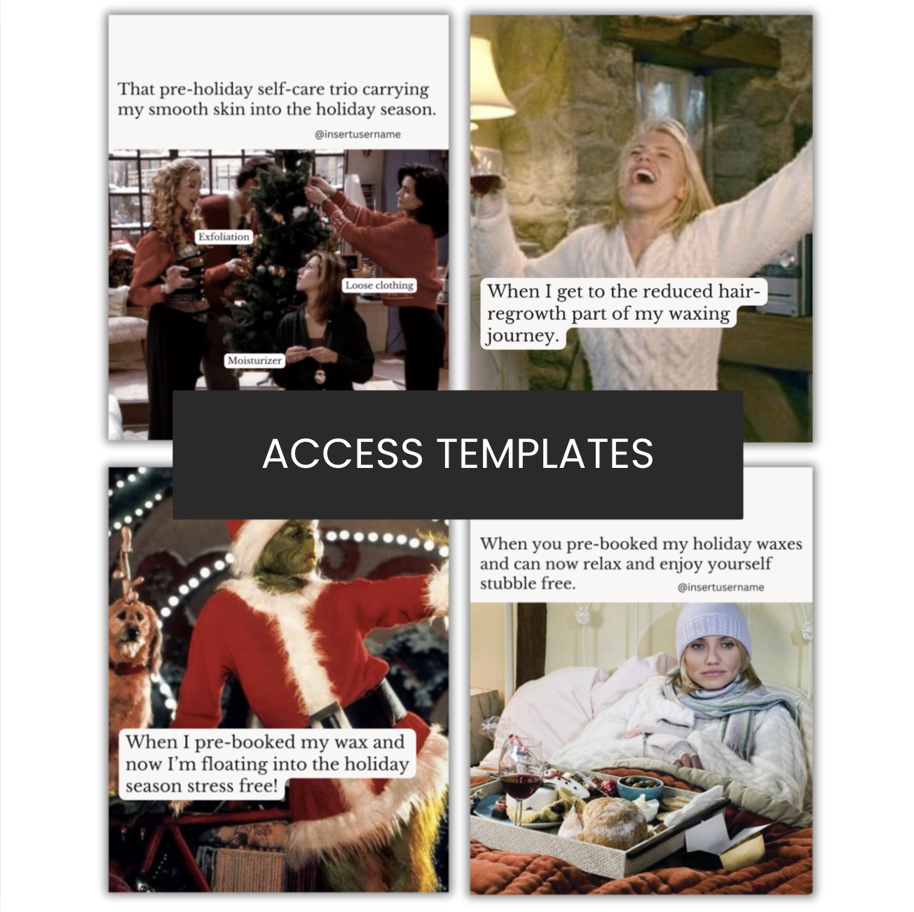 6 Holiday Waxing Memes