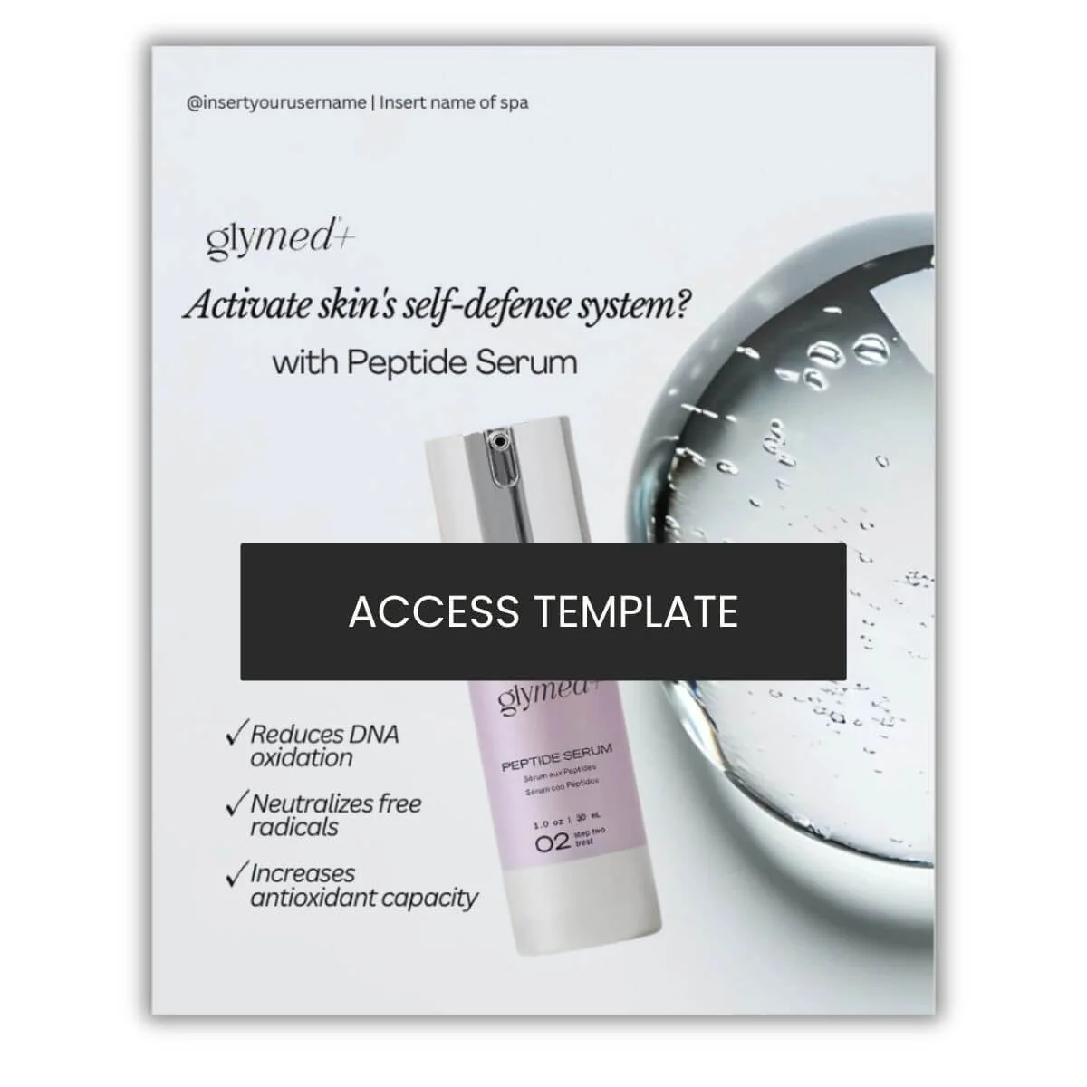 GlyMed Plus Peptide Serum