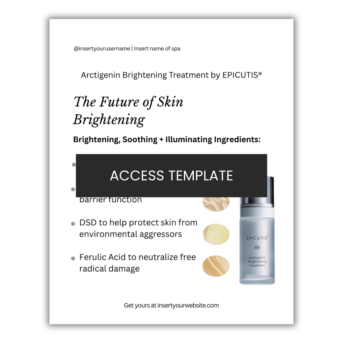 Epicutis Arctigenin Brightening Treatment