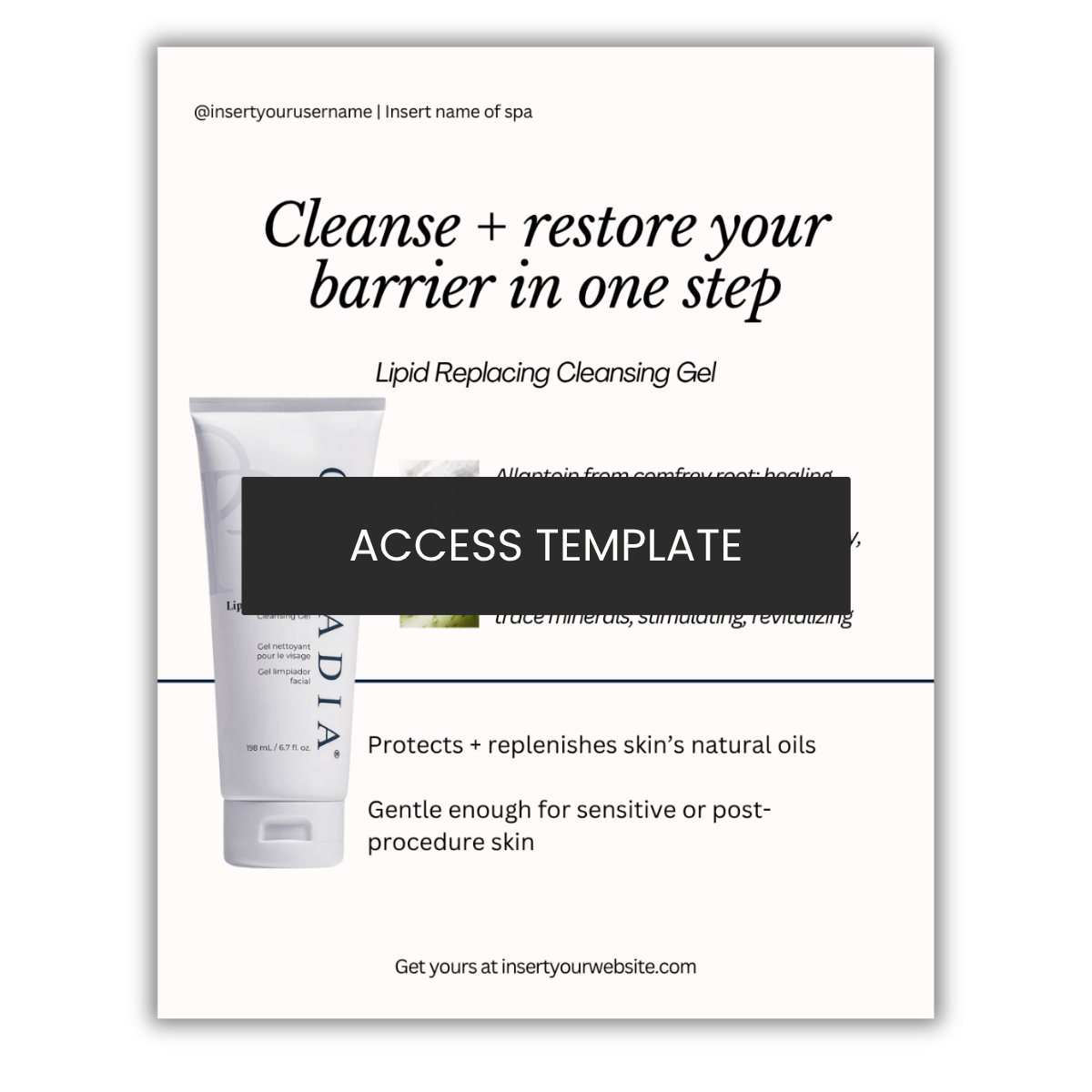 Circadia Lipid Replacing Cleansing Gel