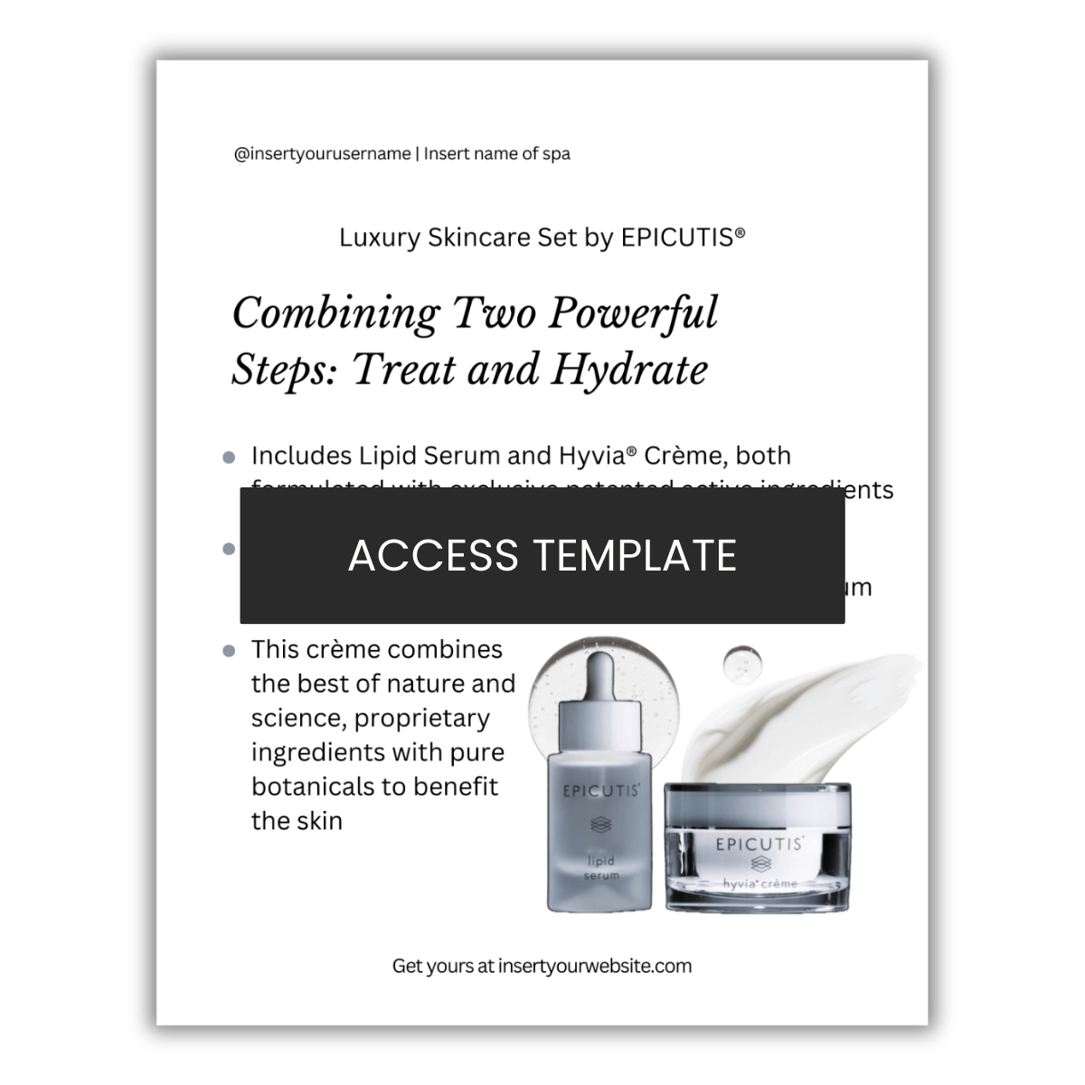 Epicutis Luxury Skincare Set