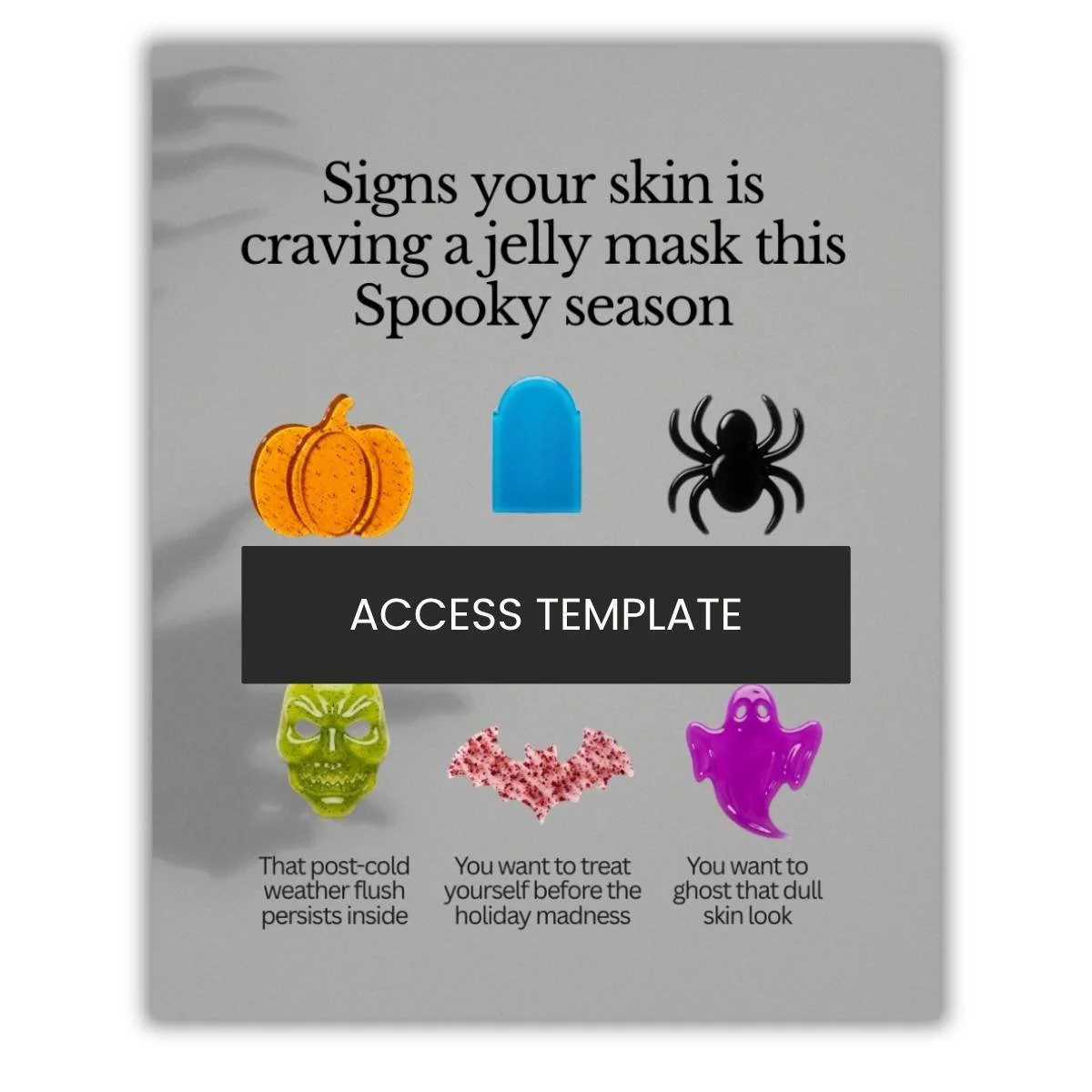 Esthemax Jelly Mask Halloween Graphic