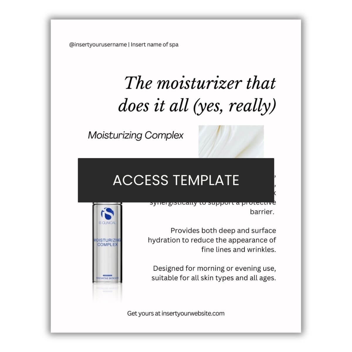 iS Clinical Moisturizing Complex