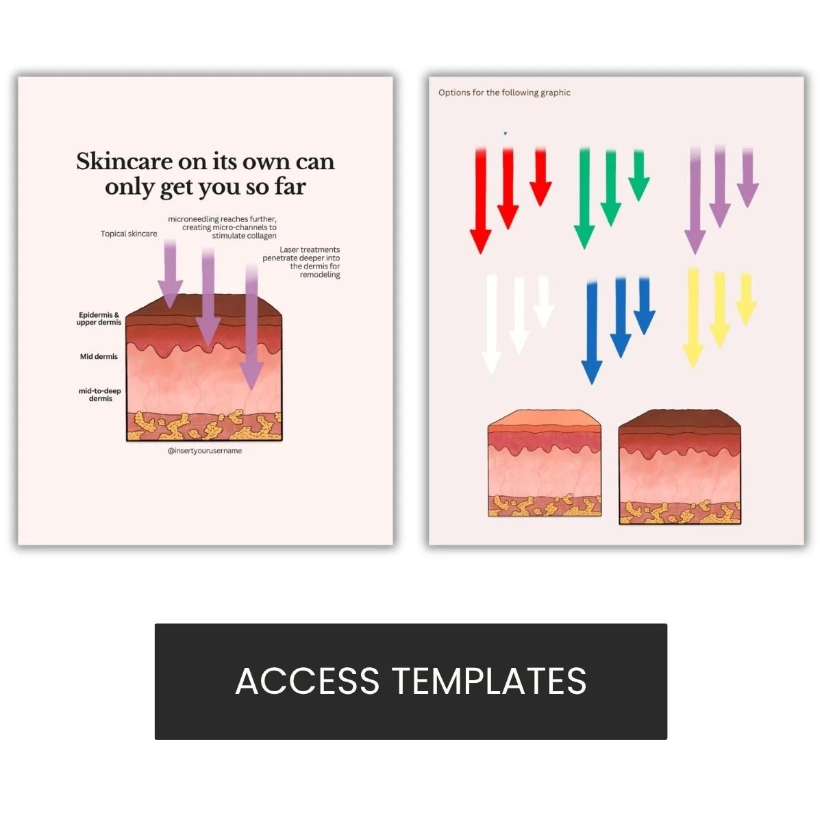 Skincare on its own can only get you so far  Illustration Graphic