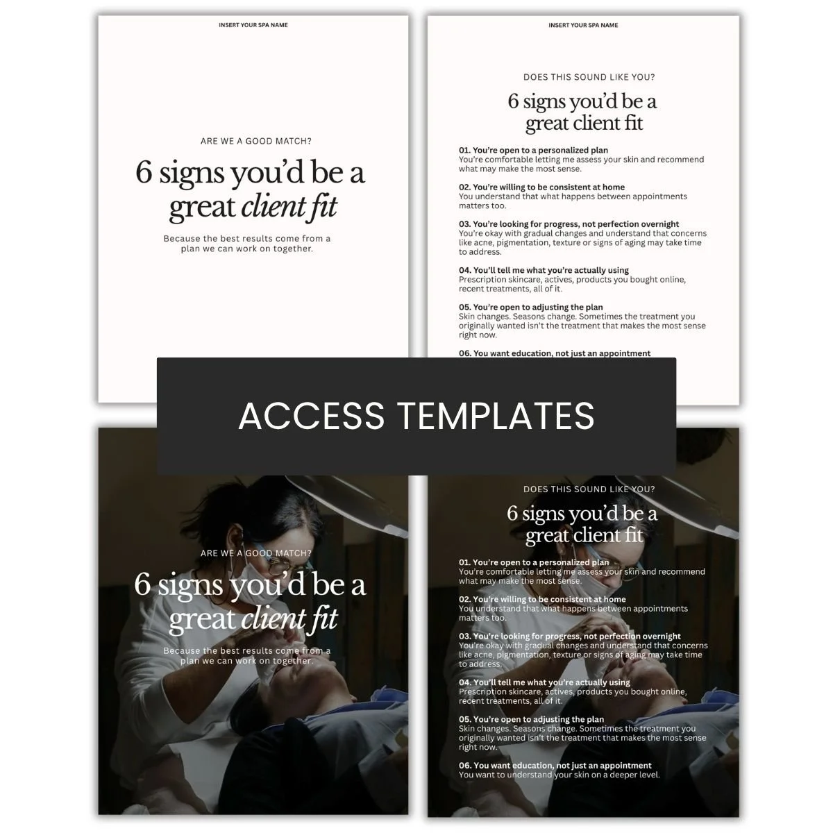 6 signs you’d be a  great client fit Carousel