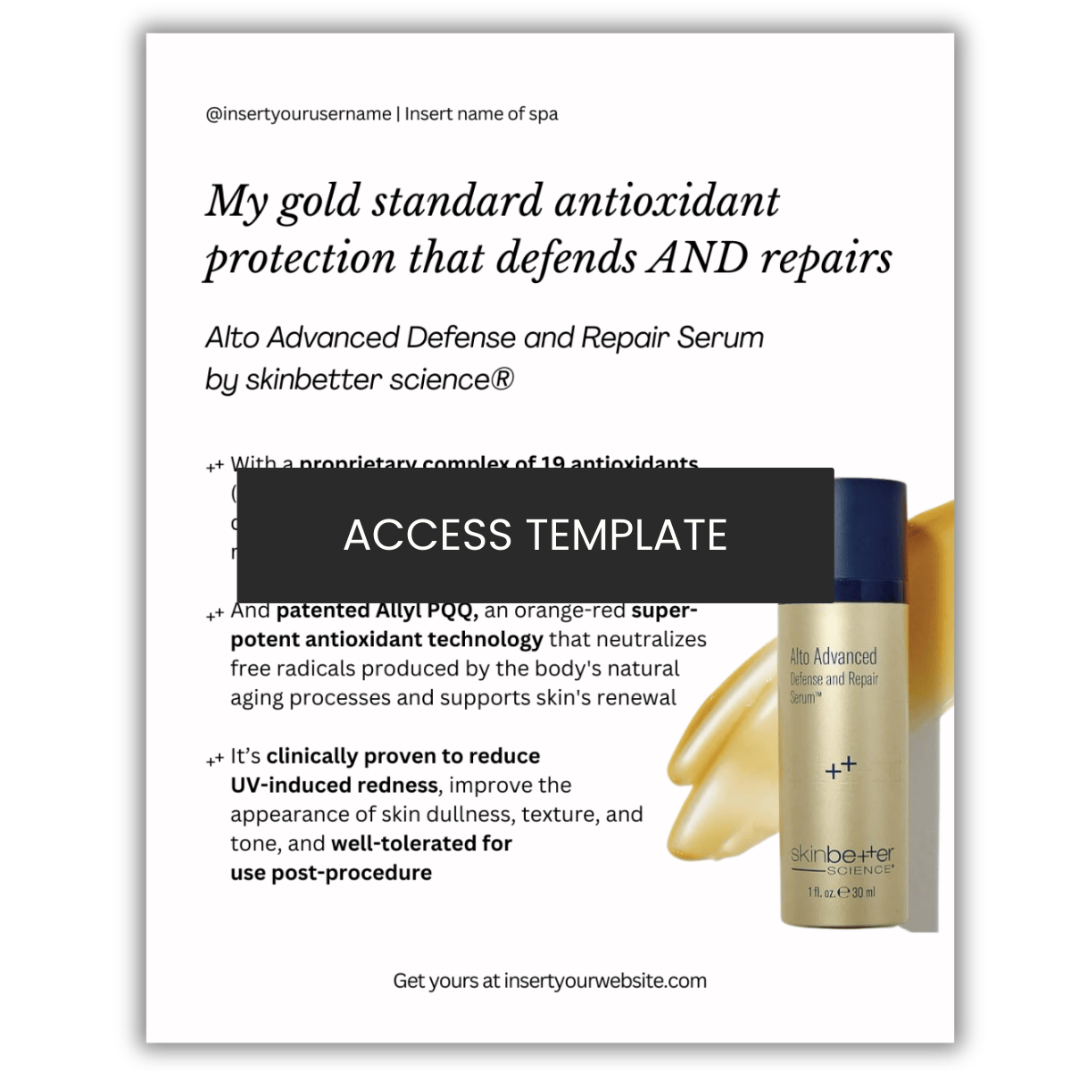 Alto Advanced Defense and Repair Serum  by skinbetter science®