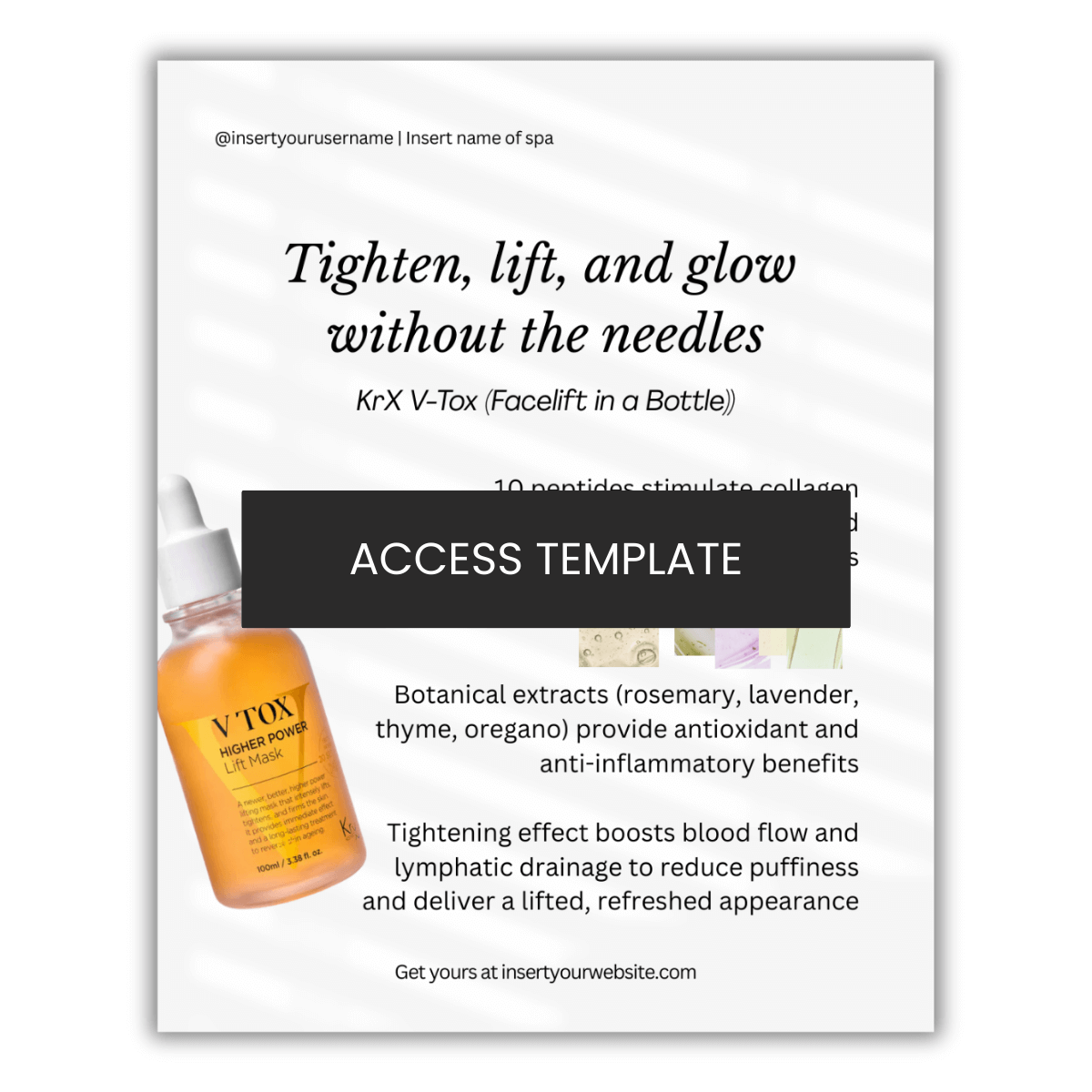 KrX V-Tox (Facelift in a Bottle))