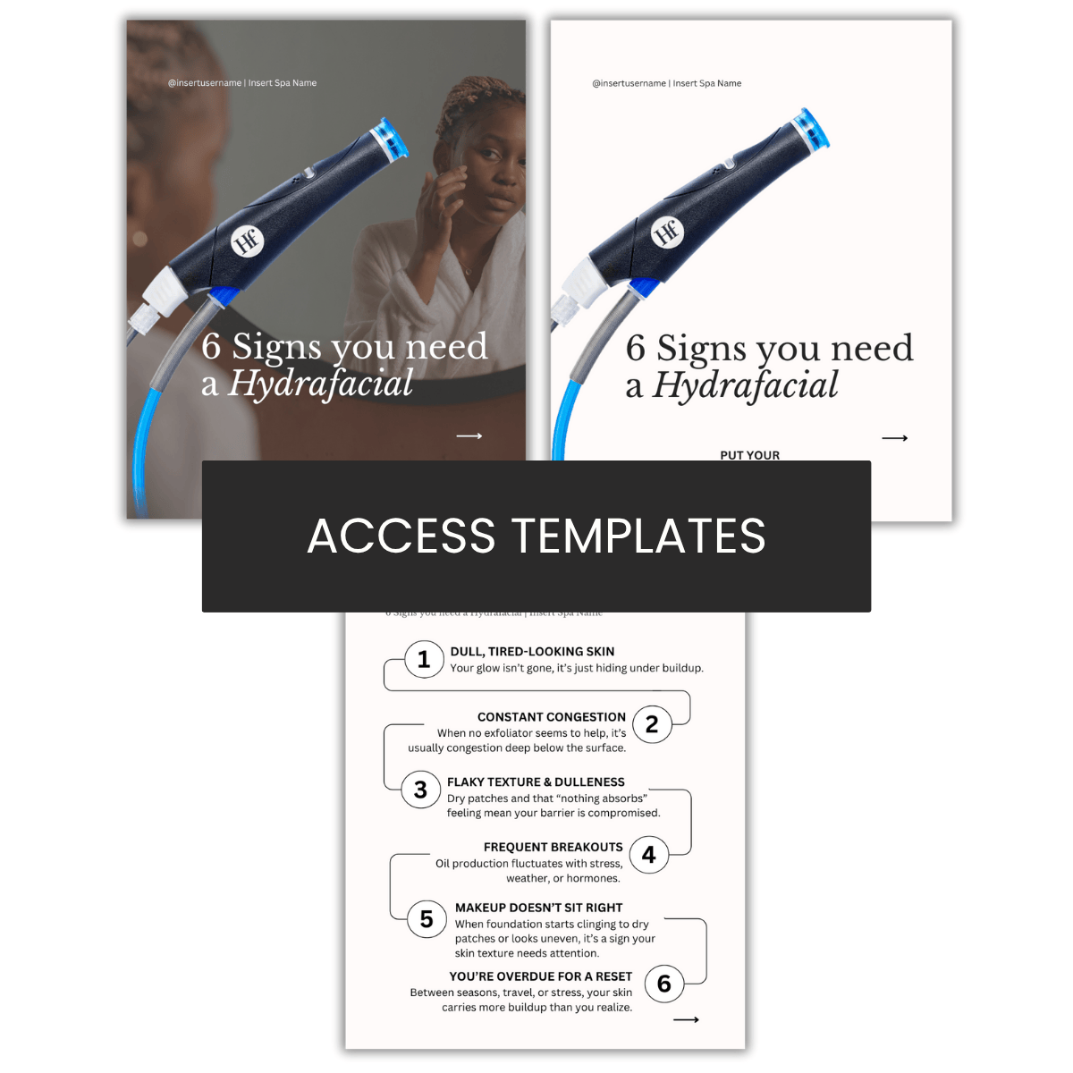 Hydrafacial Carousel | 6 Signs you need  a Hydrafacial