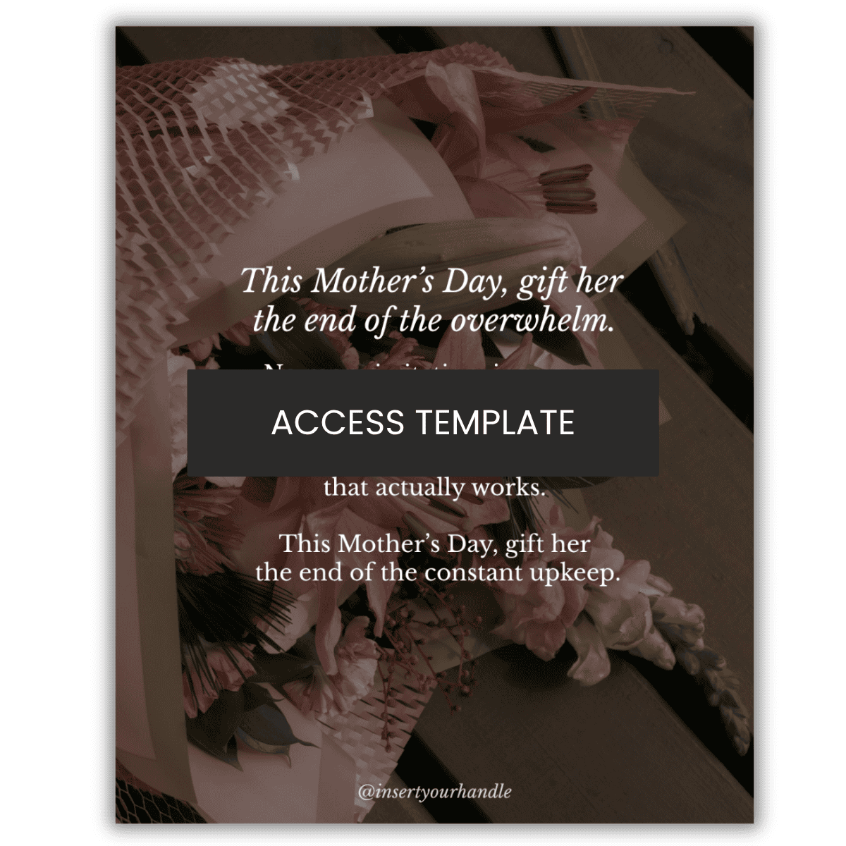 Mother's Day Gift Card Graphic